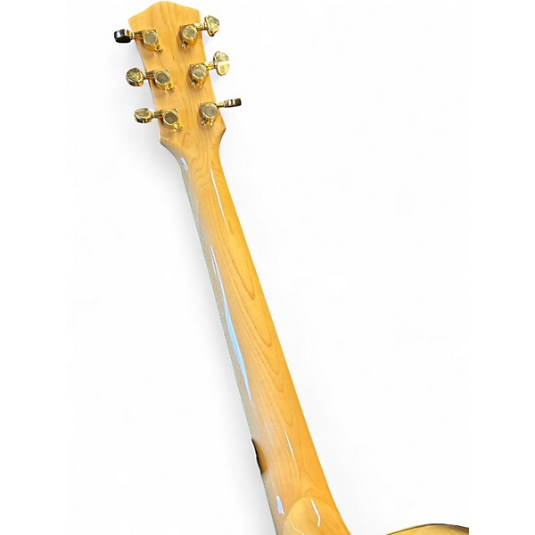 Used Carlo Robelli ES-500 Cream Hollow Body Electric Guitar