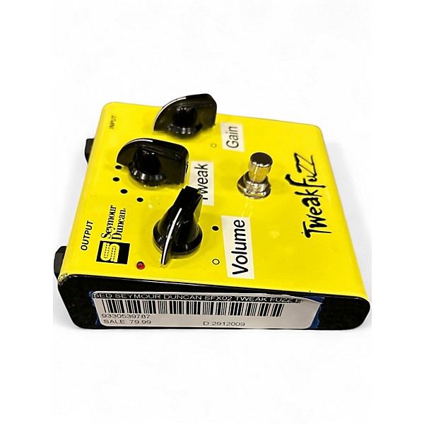 Used Seymour Duncan SFX02 Tweak Fuzz Effect Pedal
