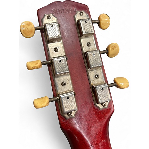 Vintage 1960s Gibson Melody Maker red Solid Body Electric Guitar