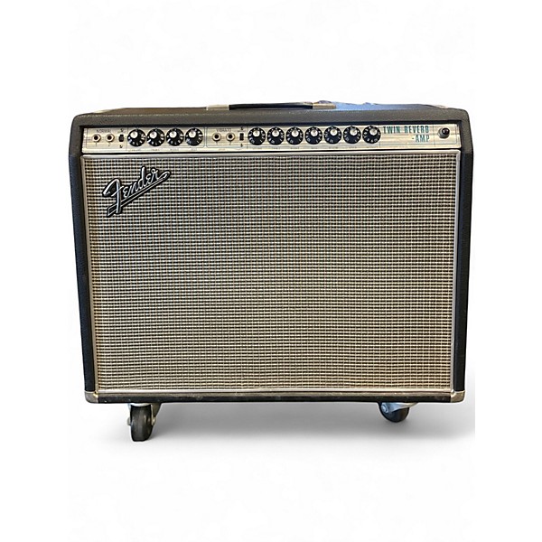 Vintage 1968 Fender Twin Reverb 2x12 Tube Guitar Combo Amp