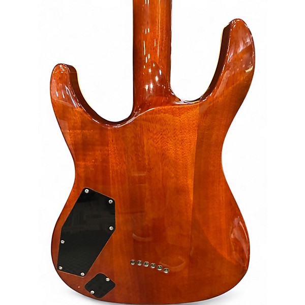 Used Mitchell MD400 Natural Quilt Solid Body Electric Guitar