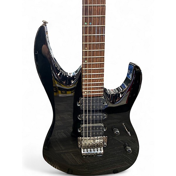 Used Mitchell HD400 Black Solid Body Electric Guitar