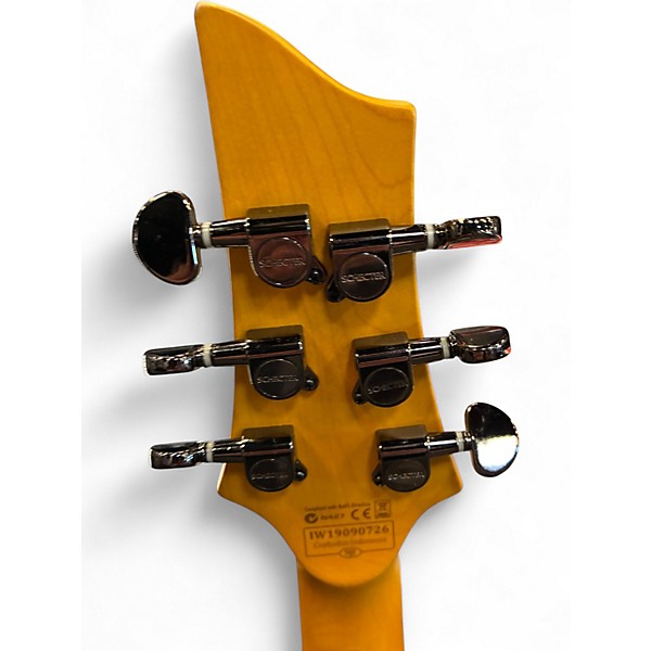 Used Schecter Guitar Research Banshee Extreme FR Gray Charcoal Burst Solid Body Electric Guitar