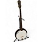 Vintage 1960s Harmony 5 String Banjo Antique Natural Banjo thumbnail