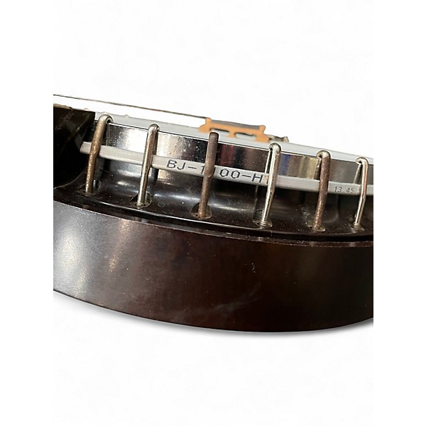 Vintage 1960s Harmony 5 String Banjo Antique Natural Banjo