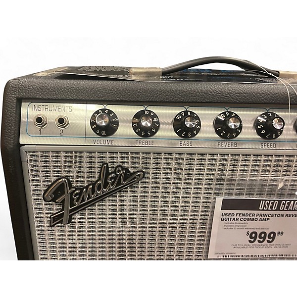 Used Fender princeton reverb Tube Guitar Combo Amp