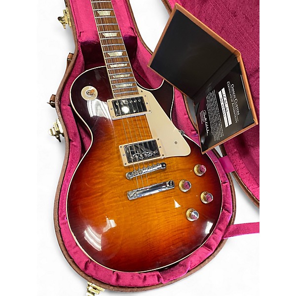 Used Gibson LES PAUL CUSTOM 60 GC EXCLUSIVE BOURBON BURST Solid Body Electric Guitar