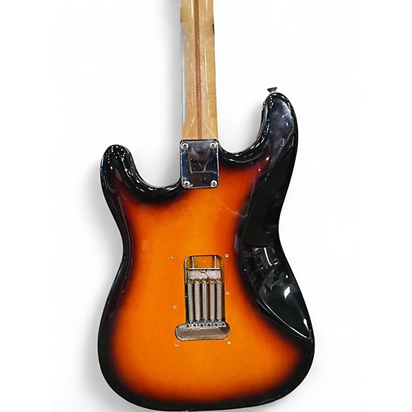 Used Fender Standard Stratocaster 3 Tone Sunburst Solid Body Electric Guitar