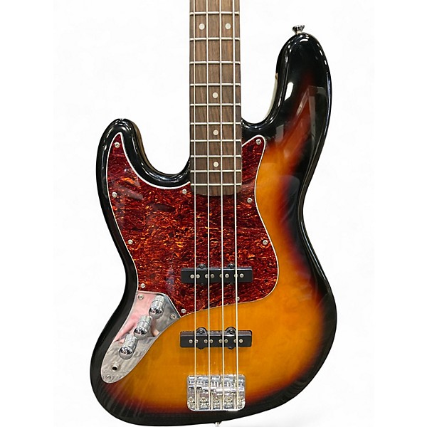 Used Squier Classic Vibe Jazz Bass Left Handed 3 Color Sunburst Electric Bass Guitar