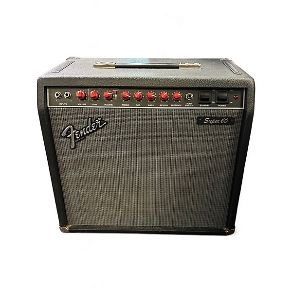 Used Fender Super 60 2-Channel 60-Watt 1x12" Tube Guitar Combo Amp