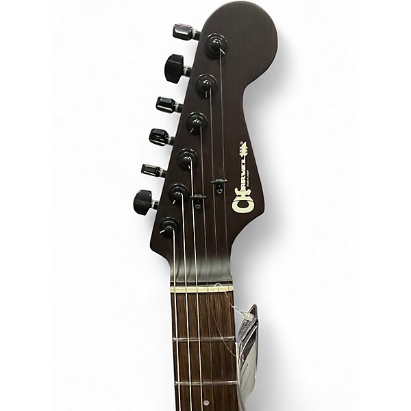 Used 2025 Charvel MJ DK24 HSH Black Solid Body Electric Guitar