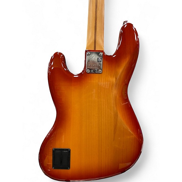 Used Fender Player Plus Active Jazz Bass Sienna Sunburst Electric Bass Guitar