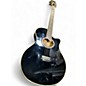 Used Yamaha APX 7 Black Acoustic Electric Guitar thumbnail