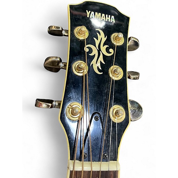 Used Yamaha APX 7 Black Acoustic Electric Guitar