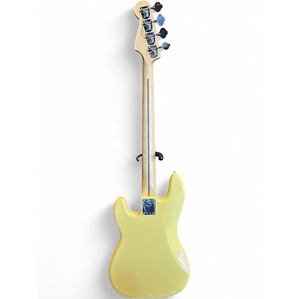 Used Fender Standard Precision Bass Yellow Electric Bass Guitar