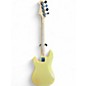 Used Fender Standard Precision Bass Yellow Electric Bass Guitar