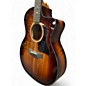 Used Taylor 224CEKDLX Shaded Edge Burst Acoustic Electric Guitar