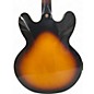 Used Epiphone ES335 3 Tone Sunburst Hollow Body Electric Guitar