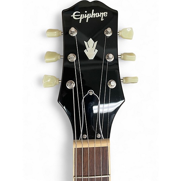Used Epiphone ES335 3 Tone Sunburst Hollow Body Electric Guitar