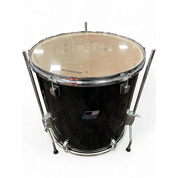 Used Ludwig 5 Piece Backbeat Black Sparkle Drum Kit