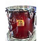 Used 2000 Yamaha 4 Piece CUSTOM MAPLE ABSOLUTE CHERRY RED Drum Kit