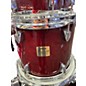 Used 2000 Yamaha 4 Piece CUSTOM MAPLE ABSOLUTE CHERRY RED Drum Kit