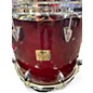 Used 2000 Yamaha 4 Piece CUSTOM MAPLE ABSOLUTE CHERRY RED Drum Kit