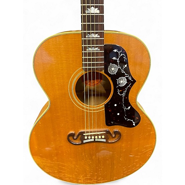 Used Gibson J150 Natural Acoustic Electric Guitar