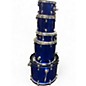 Used Natal Drums 5 Piece DNA Blue Drum Kit