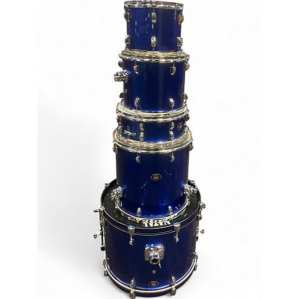 Used Natal Drums 5 Piece DNA Blue Drum Kit