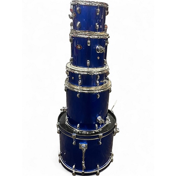 Used Natal Drums 5 Piece DNA Blue Drum Kit