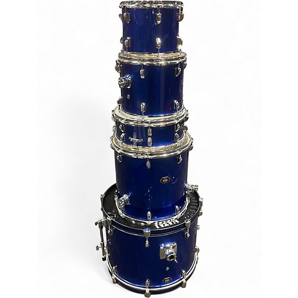 Used Natal Drums 5 Piece DNA Blue Drum Kit