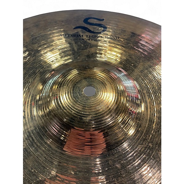 Used Zildjian 18in S Family Medium Thin Crash Cymbal