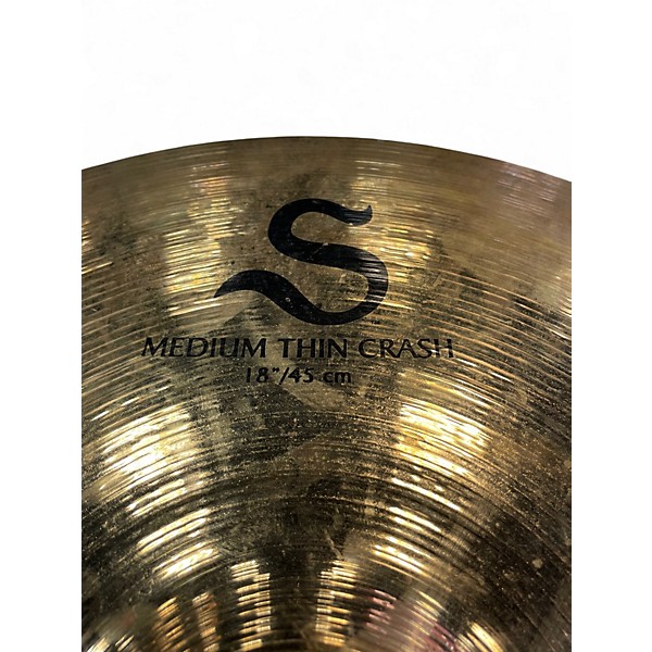 Used Zildjian 18in S Family Medium Thin Crash Cymbal
