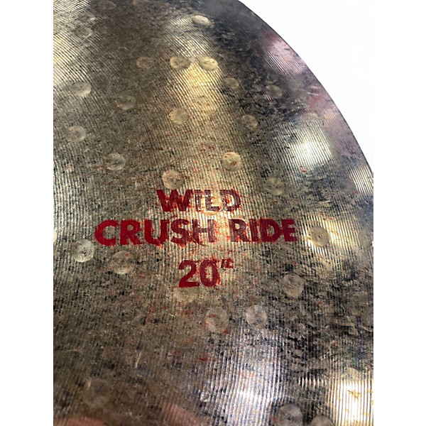 Used Paiste 20in 2002 WILD CRUSH RIDE Cymbal