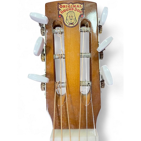 Used 1992 Dobro Hound Dog Square Neck Natural Resonator Guitar