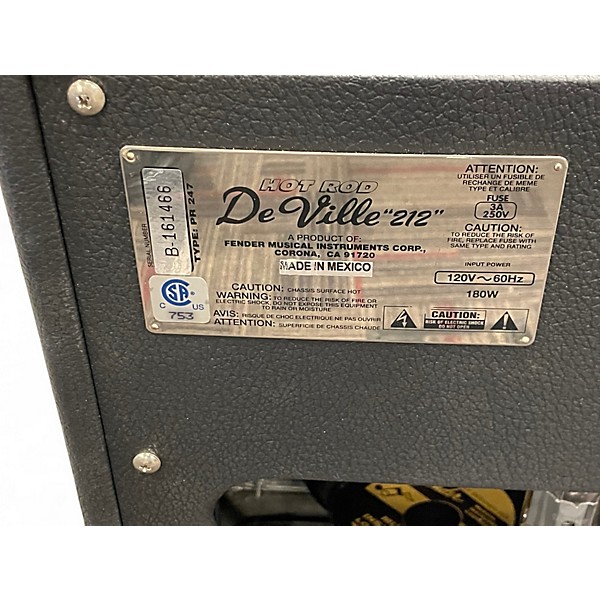 Used 2016 Fender  HOT ROD DEVILLE Guitar Power Amp
