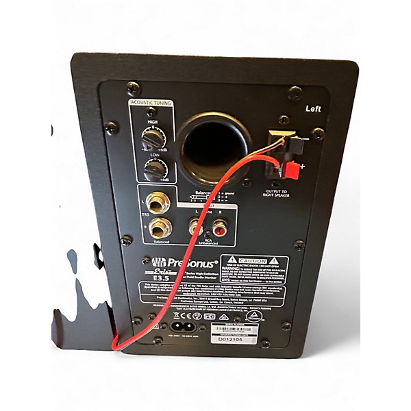 Used PreSonus Eris E3.5 Pair Powered Monitor