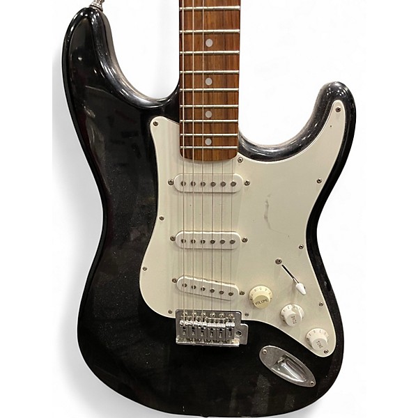 Used Austin AU731 Black and White Solid Body Electric Guitar