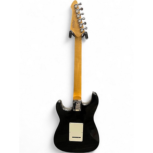 Used Austin AU731 Black and White Solid Body Electric Guitar