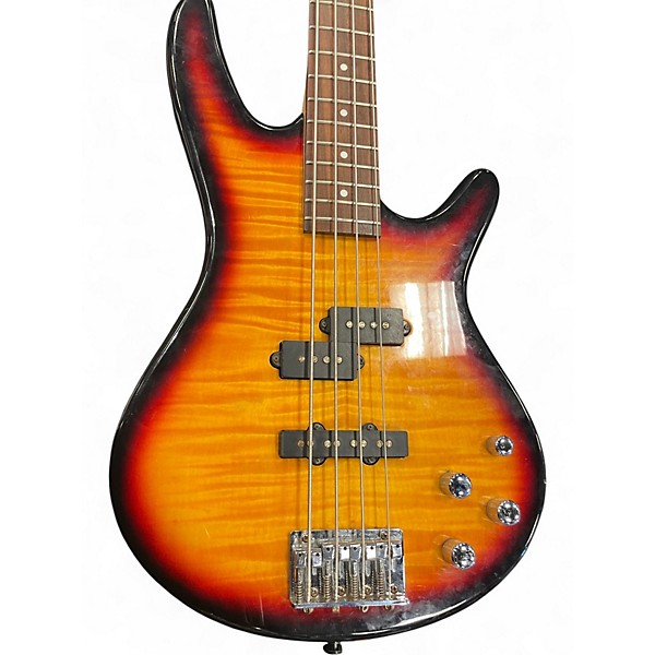 Used Ibanez GSR200FM 2 Tone Sunburst Electric Bass Guitar