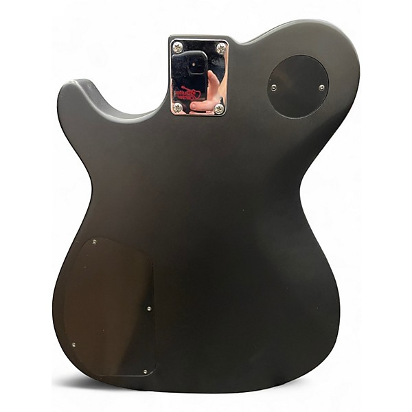 Used Manson Guitars MA-2 FERNANDES Satin Black Solid Body Electric Guitar