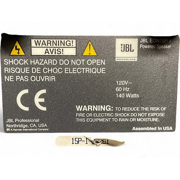 Used JBL EON 1SP1 Powered Speaker