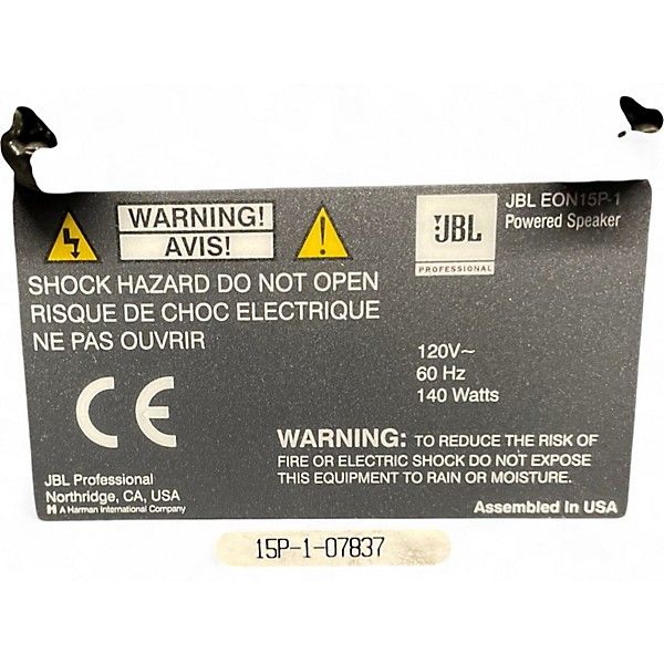 Used JBL EON 1SP1 Powered Speaker