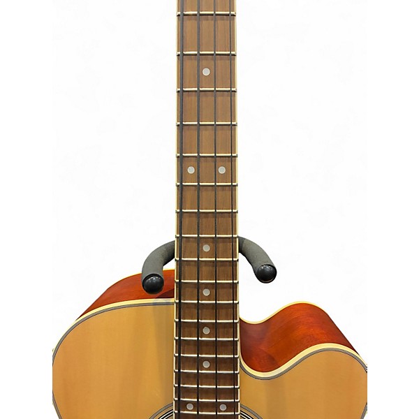 Used Dean EABC Natural Acoustic Bass Guitar