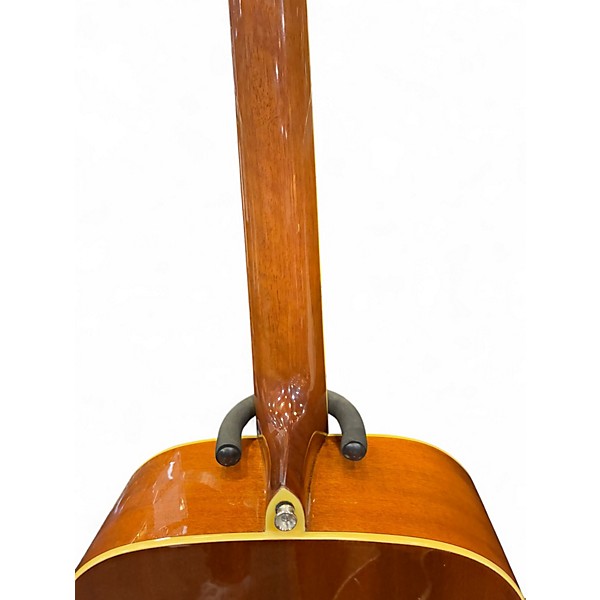 Used Dean EAB Amber Acoustic Bass Guitar