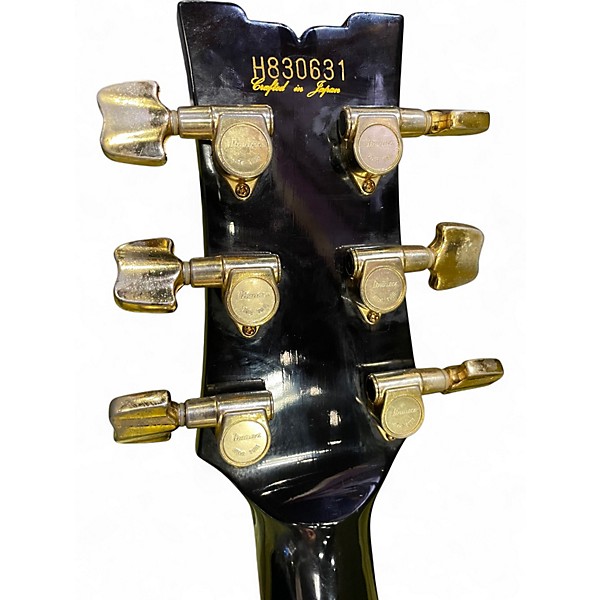 Vintage 1980s Ibanez AR300 Brown Sunburst Solid Body Electric Guitar