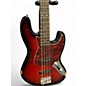 Used Squier JAZZ STANDARD 2 Color Sunburst Electric Bass Guitar