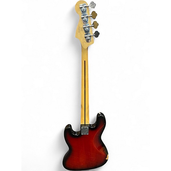 Used Squier JAZZ STANDARD 2 Color Sunburst Electric Bass Guitar