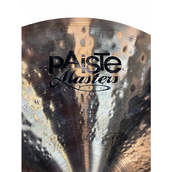Used Paiste 22in MASTERS DARK RIDE Cymbal